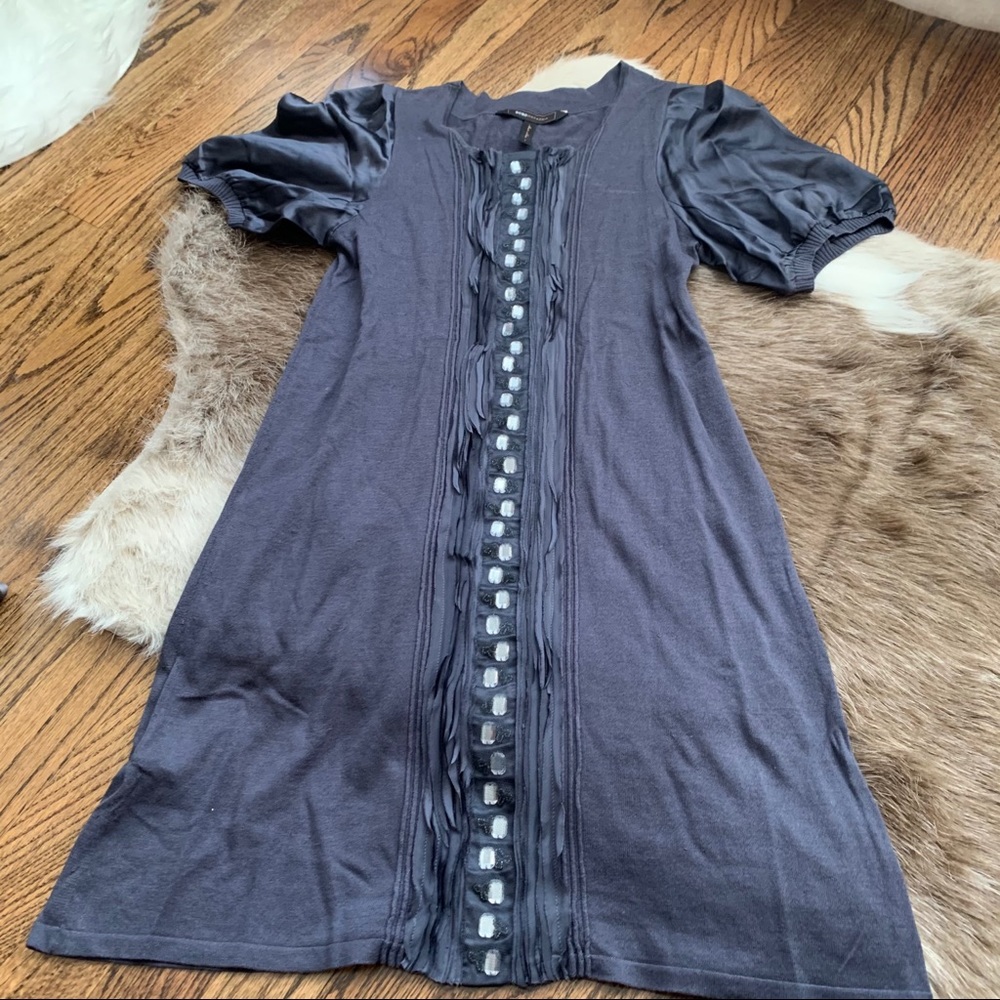 BCBG MaxAzria silk knit dress